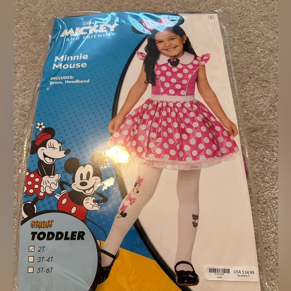Minnie Mouse Toddler Costume - Picture 1 of 4
